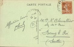 VINTAGE POSTCARD Rennes View on the Unpleasant one and the Quay of Prevalaye