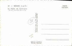 CPM Rennes Le Palais du Commerce