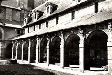 CPM Rennes Cloitre Saint Melaine ancien Eveque de Rennes