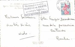 CPM Rennes Cloitre Saint Melaine ancien Eveque de Rennes