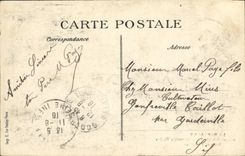 Cuevas de Rennes de la POSTAL de la VENDIMIA del L visto thabor interior