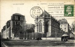 CPA Rennes Le Lycee et la Chapelle