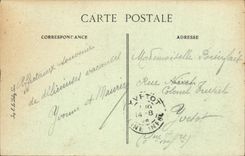 VINTAGE POSTCARD Rennes the College and the Vault