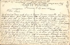 CPA Rennes Rue de Pre Botte Bureau Central des Postes