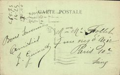 VINTAGE POSTCARD Rennes View western southern part