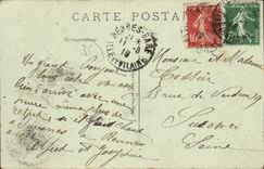 CPA Rennes Avenue de la Gare Morvan dit La Rose