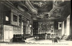 CPA Rennes L Interieur du Palais de Justice La grande chambre de l ancien parlement de Bretagne 