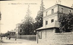 CPA Rennes Entree de l Hotel Dieu