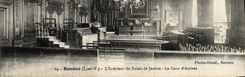 VINTAGE POSTCARD Rennes L Interior of the Law courts the Court D Sitted