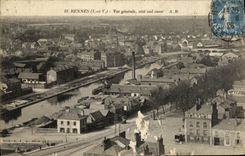CPA Rennes Vue generale cote sud ouest