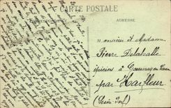 VINTAGE POSTCARD Rennes the Botanical garden Seen on the French garden catch of the walk of L hell