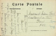 VINTAGE POSTCARD Rennes Faculty of Science and the Quay Chateaubriant