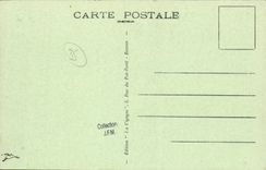 CPA Rennes La Porte Mordellaise Boulangerie Huguet Cherel debitant