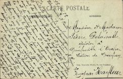 VINTAGE POSTCARD Rennes Botanical gardens greenhouses