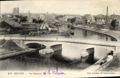 CPA Rennes Vue Generale