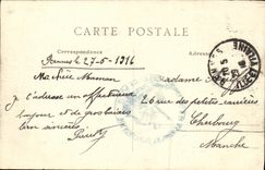 CPA Rennes La Caserne Mac Mahon Militaria