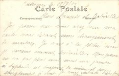 VINTAGE POSTCARD Rennes the Faculty of Science