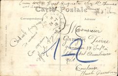 VINTAGE POSTCARD Rennes New Gardens