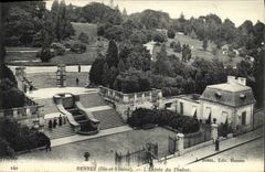 VINTAGE POSTCARD Rennes L Entered of Thabor