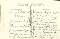 VINTAGE POSTCARD Rennes L Entered of Thabor