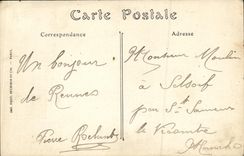 VINTAGE POSTCARD Rennes the Palate Commercial and New Gardens on the Unpleasant one