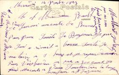 VINTAGE POSTCARD Rennes L Avenue of the Station and the Place