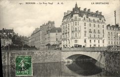 CPA Rennes Le Pont Neuf
