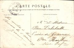 CPA Rennes L Hotel de Ville Tramway