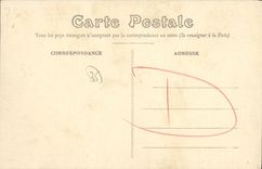 VINTAGE POSTCARD Rennes the castle shaking with the Bridge St Martin known as House of Rousel Junior