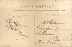 VINTAGE POSTCARD Rennes the Birdcage of the Botanical garden