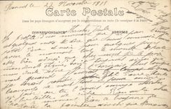 VINTAGE POSTCARD Rennes the new entry of the botanical garden
