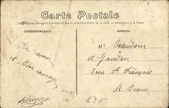 VINTAGE POSTCARD Rennes Places Mission and Tours of the Cathedral