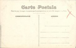 VINTAGE POSTCARD Rennes View L Church St Sanveur and the Tower of the Cathedral