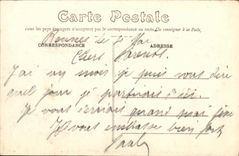 VINTAGE POSTCARD Rennes the Botanical garden Seen Of the Greenhouses taken of L gone of the Oaks