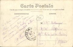 VINTAGE POSTCARD Rennes the Quay of Prevalaye and the quay St Cyr