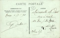 VINTAGE POSTCARD Rennes Law courts room of Bases