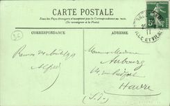 CPA Rennes La Salle du Palais de Justice