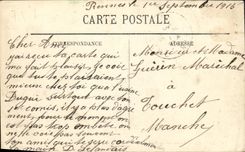 VINTAGE POSTCARD Rennes Laundrette on the Edges of L Ille Laundrette Lavender fields