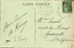 CPA Rennes Croix de la Mission