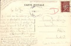 VINTAGE POSTCARD Rennes Palas of the Trade