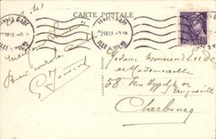 CPA Rennes Les quais au Clair de Lune