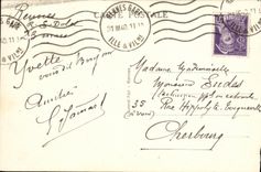 CPA Rennes Jardins sur la Vilaine et Perspective des Quais