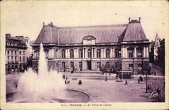 CPA Rennes Le Palais De Justice