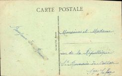 VINTAGE POSTCARD Rennes Greenhouses Of Thahor and the Garden with the Frenchwoman