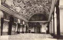 VINTAGE POSTCARD Rennes Law courts Room of the steps lost Formerly Room of the Prosecutors