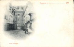 VINTAGE POSTCARD Rennes Carries Mordelaise chart precursor