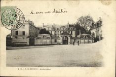 VINTAGE POSTCARD Rennes precursory Archbishop s palace chart