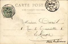 VINTAGE POSTCARD Rennes National school D Agricuiture