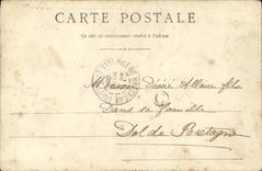 VINTAGE POSTCARD Rennes Oak precursory Henri IV chart