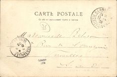 CPA Rennes La Gare carte precurseur 